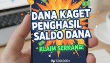 Fitur dana kaget kembali bagi-bagi saldo dana. Klaim segera