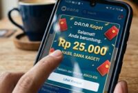 Fitur dana kaget kembali bagi-bagi saldo DANA