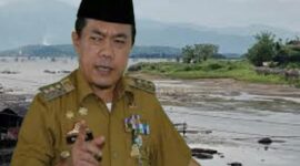 Danau Kerinci menyusut, Gubernur Jambi, H Alharis bela PLTA