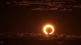 Gerhana Matahari cincin api akan terjadi hari ini. (Sumber/Google)