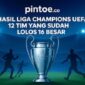 Hasil liga Champion..
