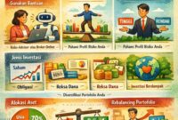 Ilustrasi Cara Membangun Portofolio Investasi yang Baik