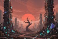 Ilustrasi prediksi ilmuan akan akhir kehidupan manusia