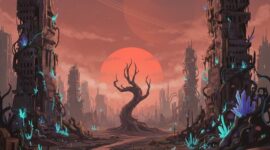 Ilustrasi prediksi ilmuan akan akhir kehidupan manusia