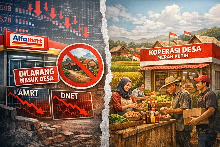 Pemerintah Rem Gerai Ritel di Desa..