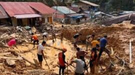 Korban bencana sumatera..