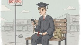 Ilustrasi Pendidikan tinggi tidak menjamin ekonomi naik