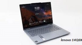 lenovo 14Q8X9, Model ini hadir dengan konsep convertible yang memungkinkan layar diputar hingga 360 derajat. (Sumber/Google)