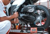 Tips membuat motor matic lebih bertenaga
