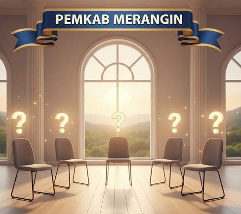 Ilustrasi enam kursi kosong jabtan eselon III di Merangin