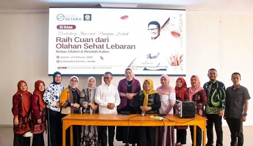 Foto bersama peserta pelatihan dengan Yayasan Indonesia Setara (YIS) bersama Rumah Kreatif Nekno dan Otoritas Jasa Keuangan (OJK) 