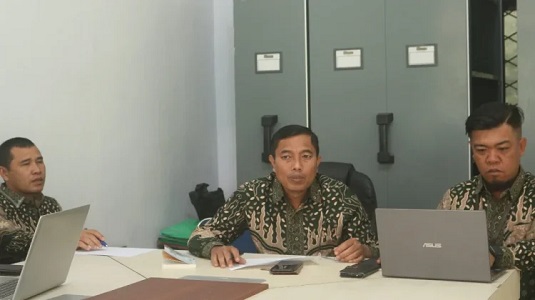 Rapat terkait program pendis yang dilaksanakan Kemenag Sungai Penuh.(Sumber/Humas Kemenag)