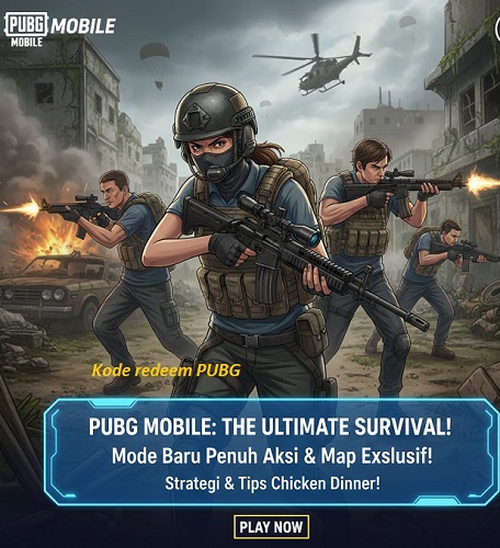 Jangan ketinggalan, Kode redeem PUBG terbaru