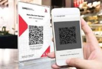 Ilustrasi penggunaan QRIS.