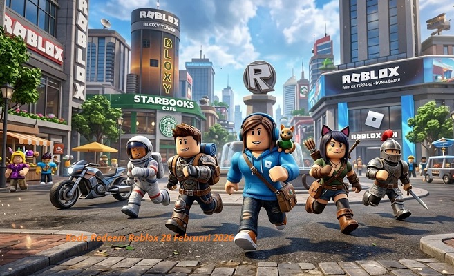 Jangan sampai ketinggalan kode redeem Roblox terbaru 28 Februari 2026