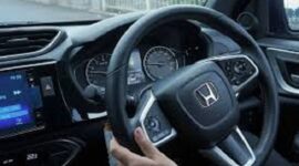 Ilustrasi setir mobil tidak presisi