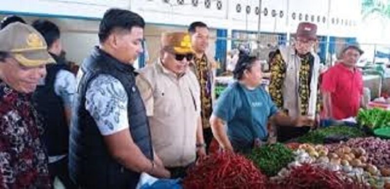 Polres Tanjung Jabung Timur Sidak Harga dan Stok Bahan Pokok Jelang Ramadan