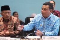 Wabup Tanjabbar, Katamso hadiri kunker Komisi II DPR RI di Jambi bahas soal agraria.