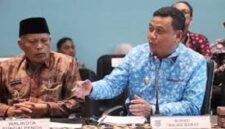 Wabup Tanjabbar, Katamso hadiri kunker Komisi II DPR RI di Jambi bahas soal agraria.