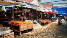 Aktivitas salah satu pasar tradisional di bungo