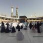 Suasana saat jamaah melaksanakan ibadah umrah di Mekah. (Sumber/Google)