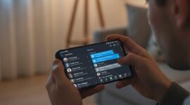 Ilustrasi cara ubah tulisan di aplikasi Whatsapp