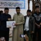 Walikota Sungai Penuh, Alfin saat memberikan bantuan CSR pada Safari Ramadhan di Masjid Baiturahaman Sungai Penuh.