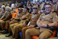 Tampak kekompokan Walikota dan Wakil Walikota Sungai Penuh, Alfin-Azhar saat menghadiri Rakornas dipimpin langsung Presiden RI, Prabowo