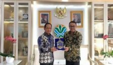 Wali Kota Sungai Penuh, Alfin, bertemu langsung dengan Menteri Lingkungan Hidup, Hanif Faisol Nurofiq, di Kantor Kementerian Lingkungan Hidup RI