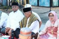 Wakil Wali Kota Sungai Penuh, Azhar Hamzah saat menghadiri kegiatan silaturahmi yang digelar oleh HIPPERSA di Desa Koto Tinggi