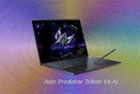 Tampilan Laptop Acer Predator Triton 14 AI