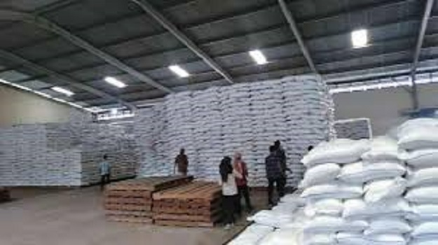 Tampak stok pangan di Bulog sungai penuh