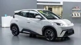 Salah satu produk mobil listrik BYD