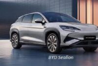 BYD Sealion salah satu mobil listrik bekas yang masih diburu konsumen.
