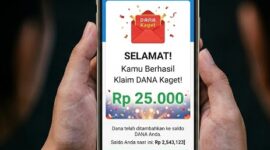 Kebagian saldo dana Gratis dengan fitur dana kaget..
