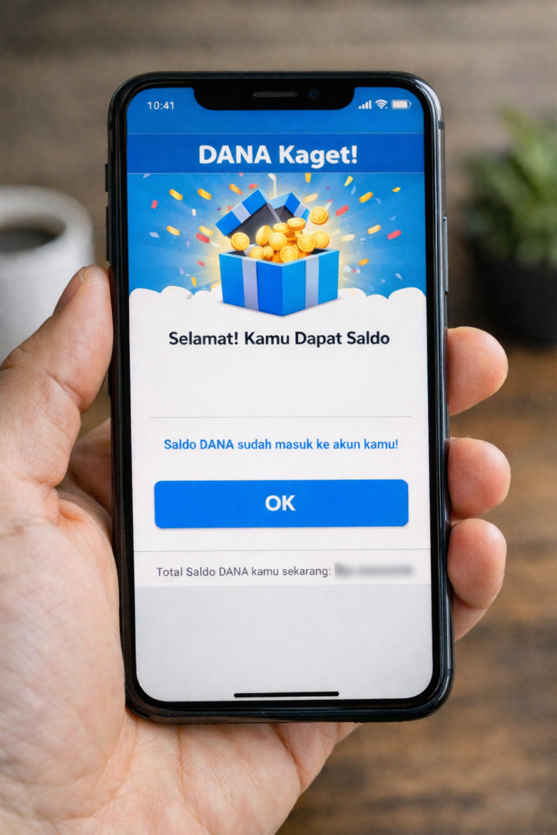 Fitur dana kaget kembali bagi-bagi saldo DANA gratis
