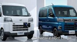 Tampilan Daihatsu e-Hijet Cargo.