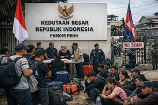 Ilustrasi gelombang migrasi WNI