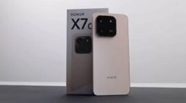 Tampilan smartphone Honor X7d