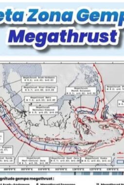 Ancaman Gempa M9 Mengintai, Peta Terbaru Ungkap 14 Megathrust di Indonesia