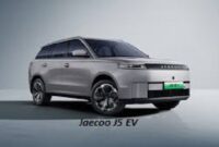 Penampakan mobil listrik Jaecoo J5 EV.