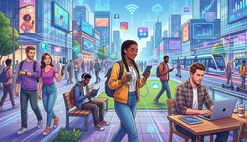 Ilustrasi Menjadi orang kaya di era modern