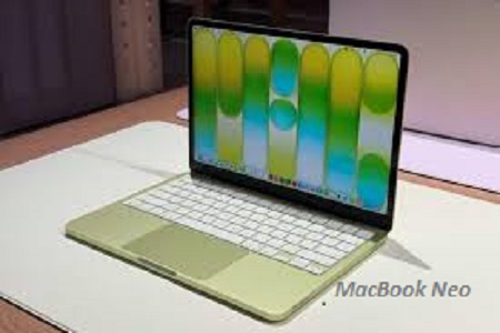 Penampilan MacBook Neo, laptop canggih APPLE