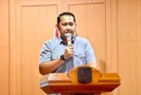 Bupati Merangin, M Syukur saat membuka Musrenbang RKPD 2027