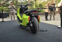 Penampakan motor listrik  Omo X. (Sumber/Google)