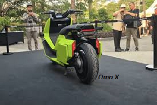 Penampakan motor listrik  Omo X. (Sumber/Google)