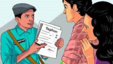 Ilustrasi DC Pinjol datangi rumah debitur yang nunggak