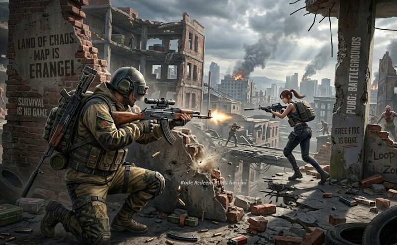 Kode redeem PUBG hari ini