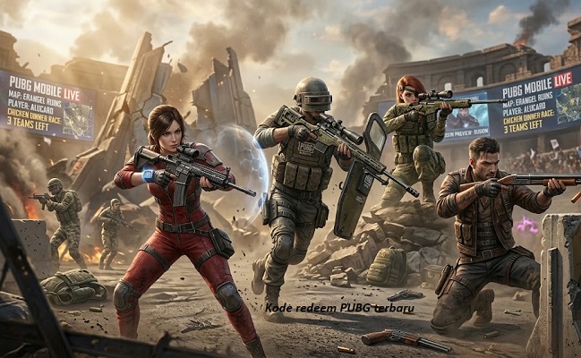 Buruan klaim kode redeem PUBG terbaru