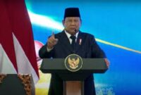 Presiden RI, Prabowo Subianto. (Sumber/Google)